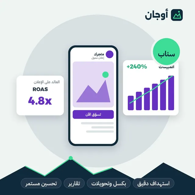 حساب سناب للأعمال مع البيكسل