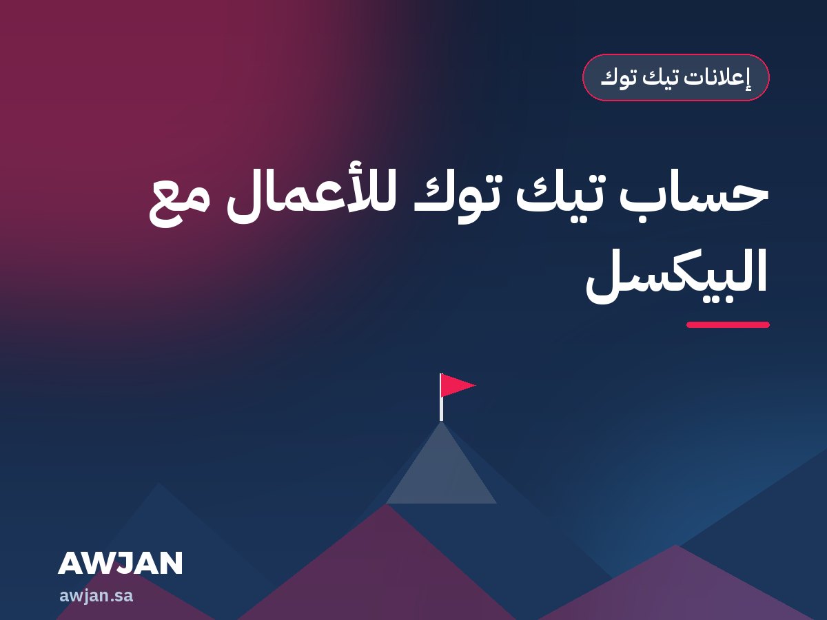 TikTok Business account + pixel